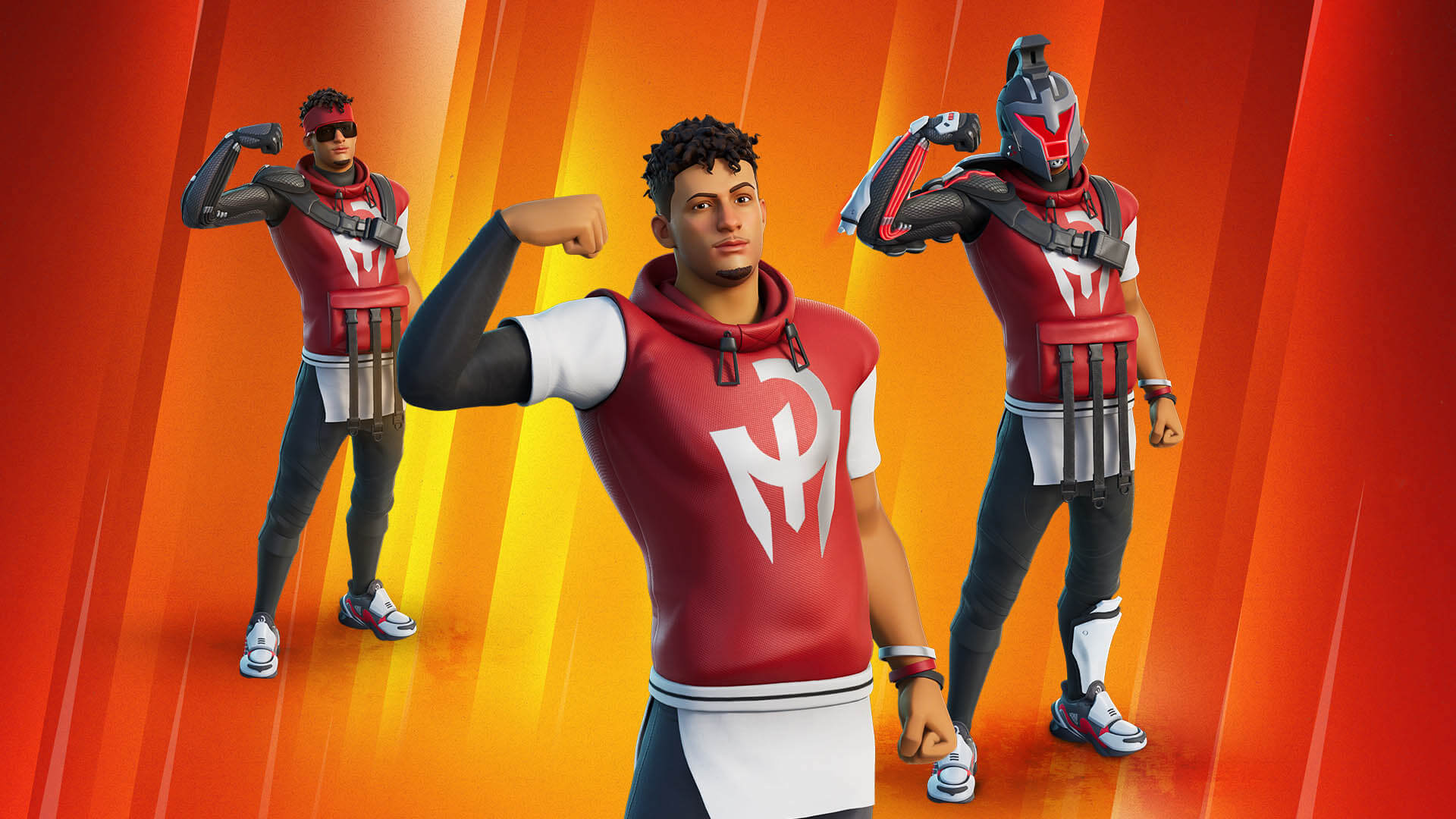 Patrick Mahomes was what number athlete to get their own Icon series skin in Fortnite?