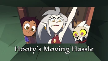 Which of these titles from the episode "Hooty's Moving Hassle" is in swedish that has been translated back to english