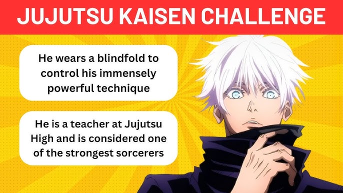 JUJUTSU KAISEN TRIVIA: Do You Know The Sorcerer? (Easy-Medium-Hard Edition)