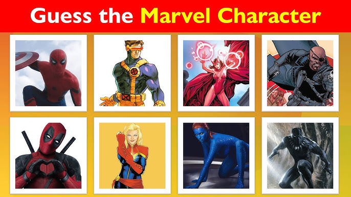 I Bet You Won't Be Able To GUESS These Marvel Characters!