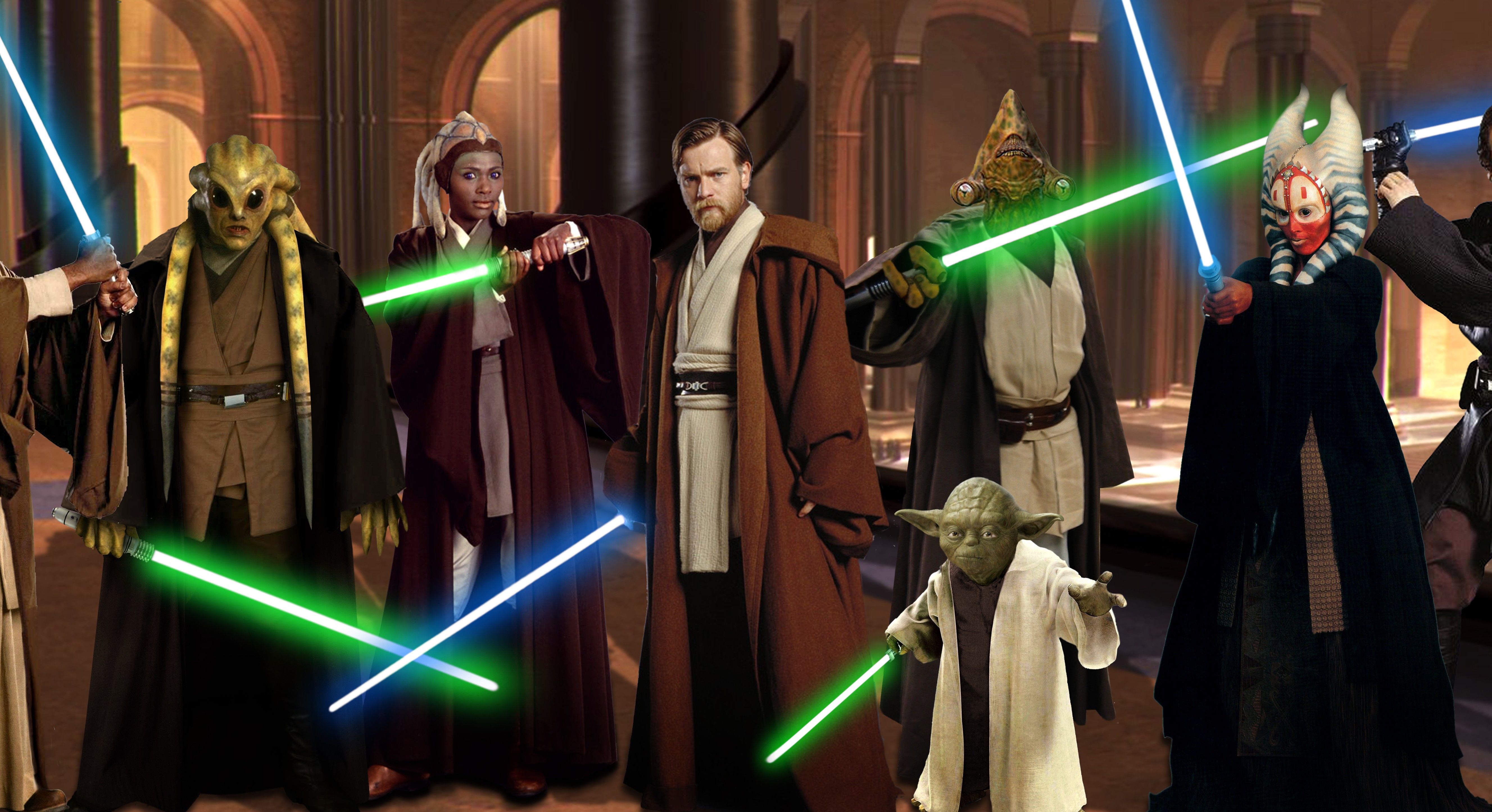 Name the Star Wars Jedi