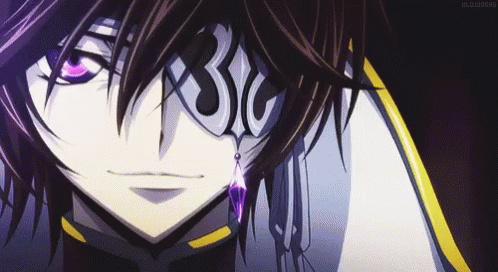 Lelouch Lamperouge(Code Geass)[Gif Images] - Trivia Quiz