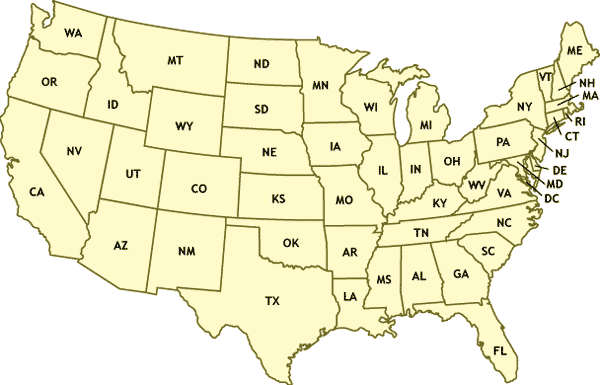 Random United States Geography Trivia