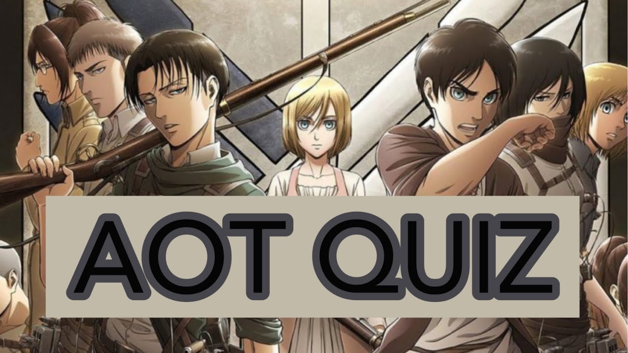 Shingeki no Kyojin: Can You Possibly Guess All The AOT Characters?