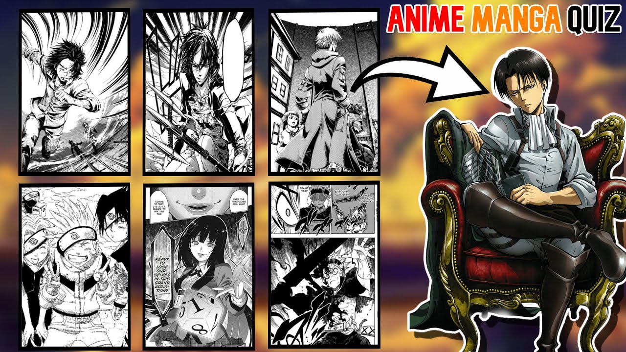 Quiz Game For Anime World Fan : Best Manga Character Cartoon