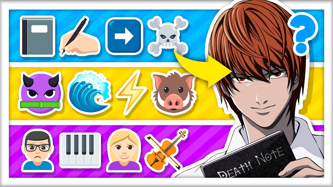 Death Note Quiz: Can You GUESS The Character By The Emojis?