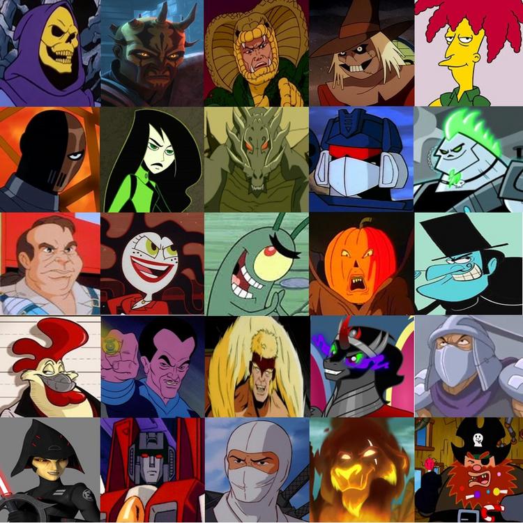 Animated Villains: the Bad Guys That Make the Hero Look Good