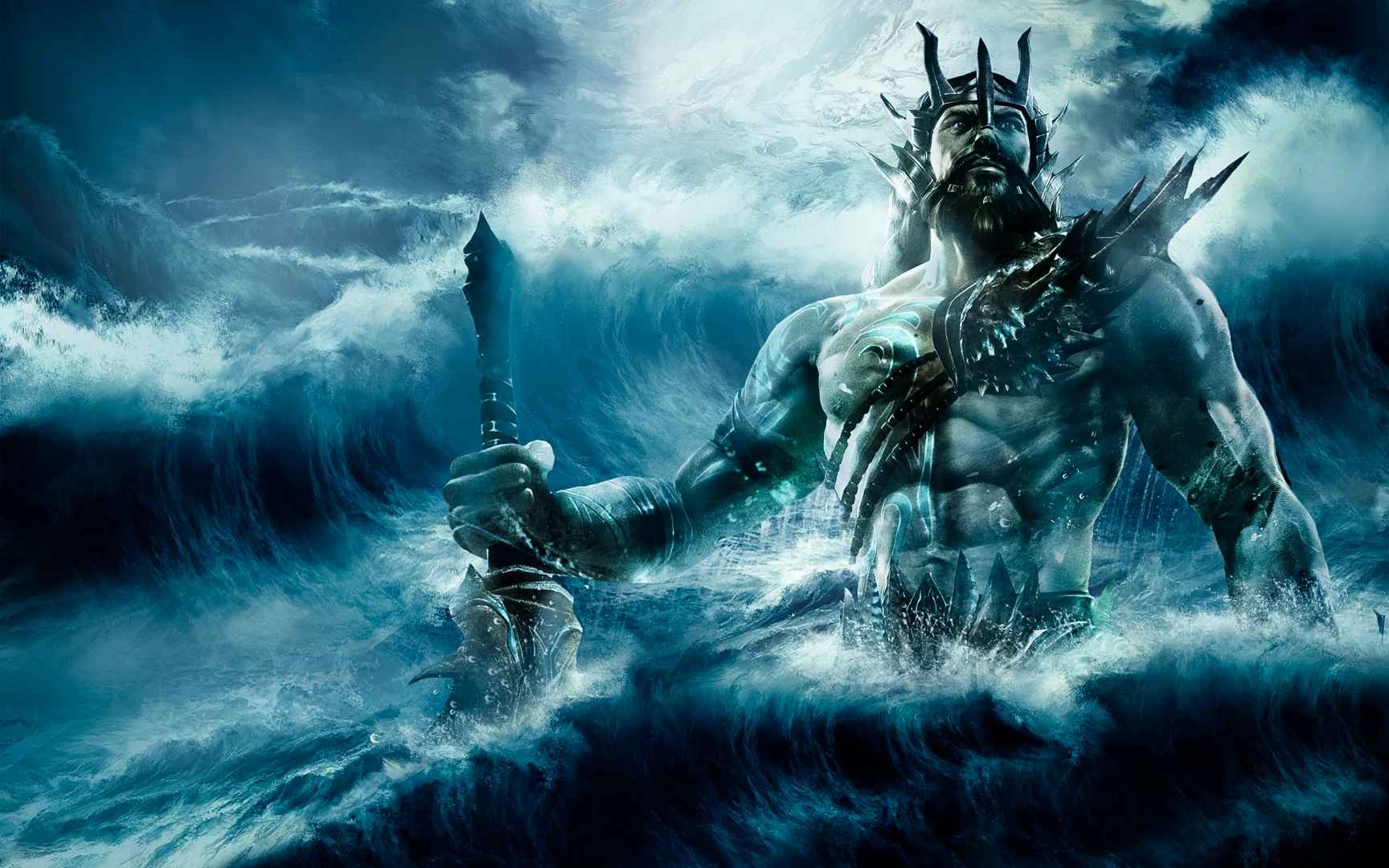 What is Poseidon's symbol and weapon?