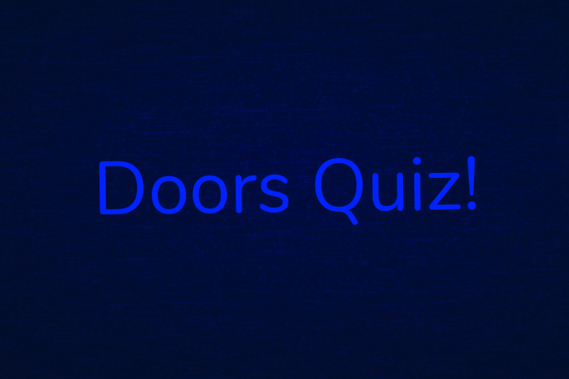 Doors Roblox Quizzes