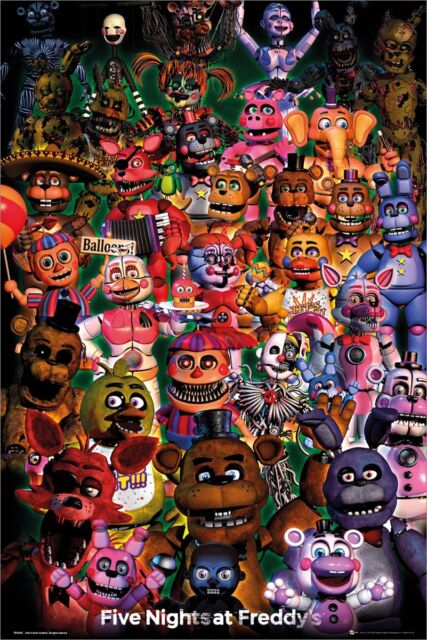 Five Nights at Freddy's Animatronics Quiz - By SMBH_7