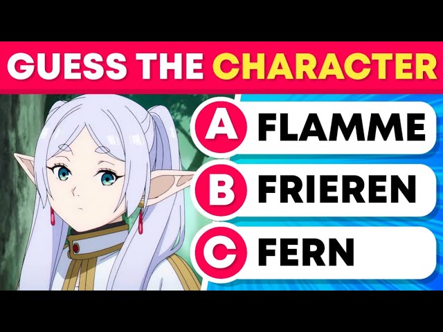 Frieren: Beyond Journey's End Quiz: Can YOU Guess All These Characters?