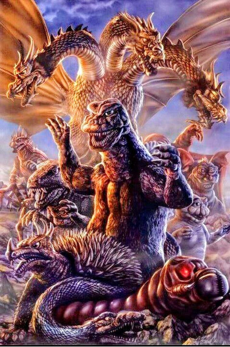 Showa Godzilla enemies kwiz