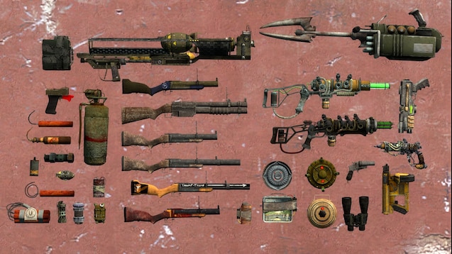 Guess the Fallout Weapons (quiz)