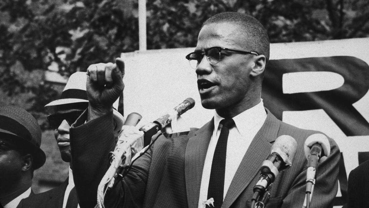 What was Malcolm X’s birth name?