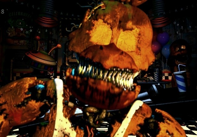 Easy - In FNAF 4 Halloween Edition, which two characters did not get a reskin?