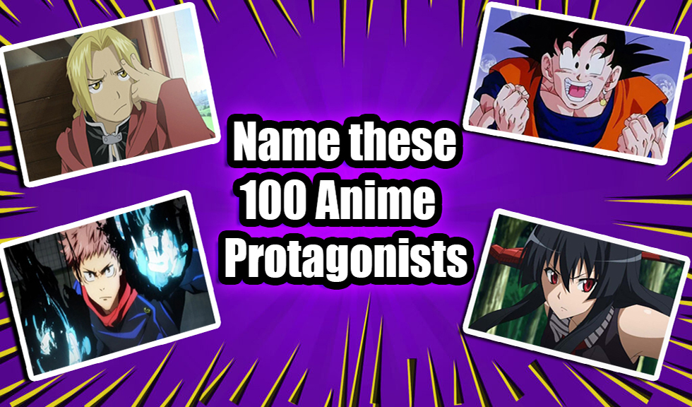 Name these 100 Anime Protagonists Quiz
