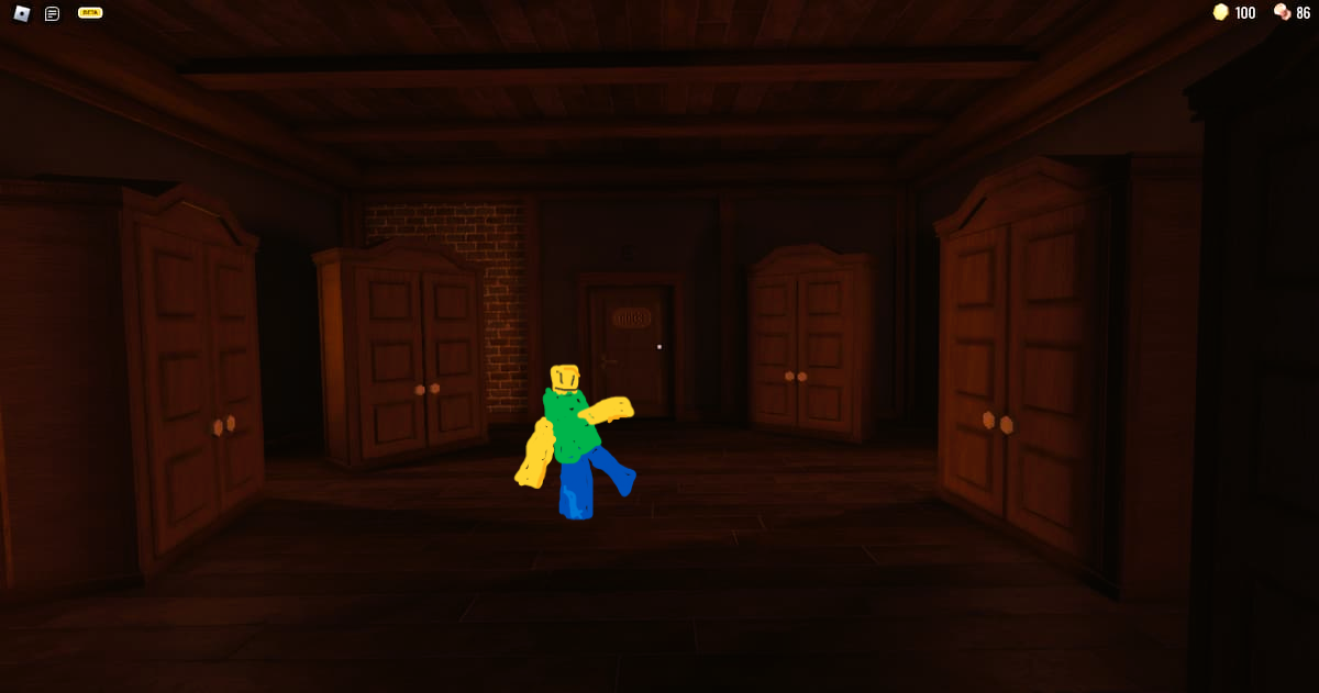 Roblox Doors Seek Chase in Red Room 